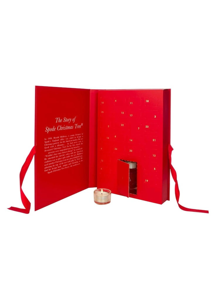 Wax Lyrical Red Christmas Tree Advent Calendar Gift Set - Image 2 of 4