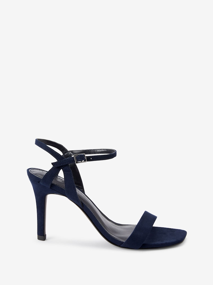 Mornarica - Sandali s tanko peto in paščki Forever Comfort® - Slika 2 iz 6 Mornarica - Sandali s tanko peto in paščki Forever Comfort® - Slika 2 iz 6