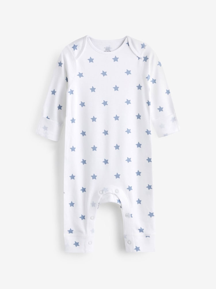 Блакитна зірка - немовля Kind To Skin Sleepsuits 2 набір (0-2р.) - Image 3 of 6