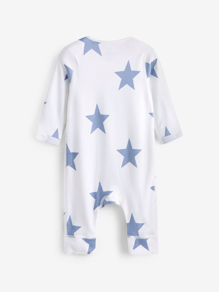 Блакитна зірка - немовля Kind To Skin Sleepsuits 2 набір (0-2р.) - Image 4 of 6