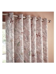 Studio G Pink Flutur Eyelet Curtains - Image 2 of 3