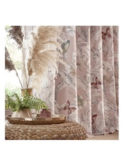 Studio G Pink Flutur Eyelet Curtains - Image 3 of 3