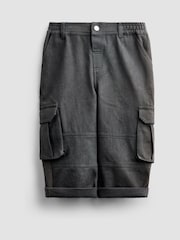 JoJo Maman Bébé Charcoal Grey Cargo Trousers - Image 1 of 4