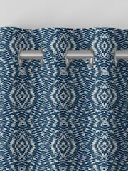 Scion Blue Kazure Made To Measure Curtains - Image 6 of 8