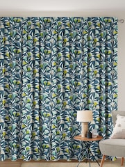 Scion Blue Noukku Made To Measure Curtains - Image 2 of 8
