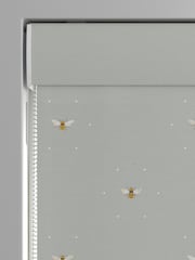 Sophie Allport Grey Bee Made To Measure Roman Blind 100% Cotton Blind - Image 3 of 6