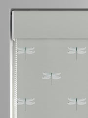 Sophie Allport Grey Dragonfly Made To Measure Roman Blind 100% Cotton Blind - Image 3 of 6