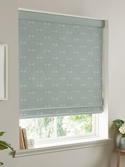 Sophie Allport Grey Dragonfly Made To Measure Roman Blind 100% Cotton Blind - Image 5 of 6