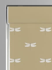 Sophie Allport Yellow Dragonfly Made To Measure Roman 100% Cotton Blind - Image 3 of 6