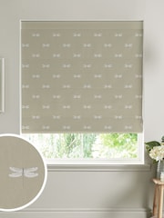 Sophie Allport Natural Dragonfly Made To Measure Roman Blind 100% Cotton Blind - Image 1 of 8
