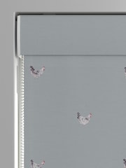 Sophie Allport Green Chicken Made To Measure Roman 100% Cotton Blind - Image 3 of 6