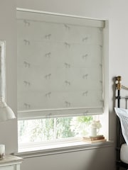 Sophie Allport Grey Zebra Made To Measure Roman 100% Cotton Blind - Image 5 of 6