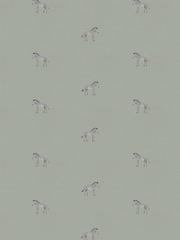 Sophie Allport Grey Zebra Made To Measure Roman 100% Cotton Blind - Image 6 of 6