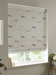 Sophie Allport Natural Woof Made To Measure Roman 100% Cotton Blind - Image 5 of 6