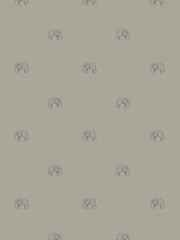Sophie Allport Natural Elephant Made To Measure Roman 100% Cotton Blind - Image 6 of 6