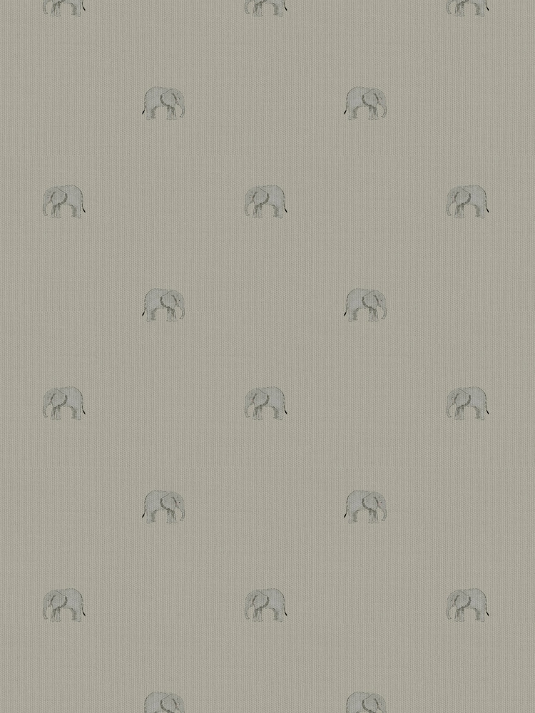 Sophie Allport Natural Elephant Made To Measure Roman 100% Cotton Blind - Image 6 of 6