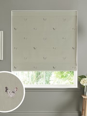 Sophie Allport Natural Chicken Made To Measure Roman 100% Cotton Blind - Image 1 of 6