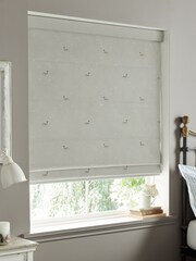 Sophie Allport Green Hare Made To Measure Roman 100% Cotton Blind - Image 5 of 6