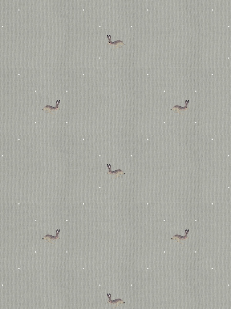 Sophie Allport Green Hare Made To Measure Roman 100% Cotton Blind - Image 6 of 6