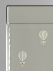 Sophie Allport Grey Kids Bears and Balloons Made To Measure Roman 100% Cotton Blind - Image 3 of 6