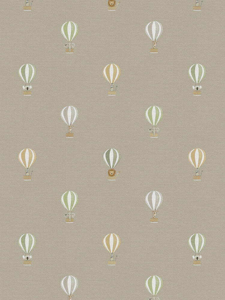 Sophie Allport Natural Kids Bears and Balloons Made To Measure Roman 100% Cotton Blind - Image 6 of 6