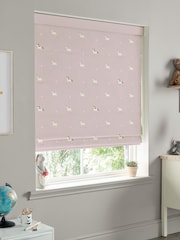 Sophie Allport Pink Kids Unicorn Made To Measure Roman 100% Cotton Blind - Image 7 of 7