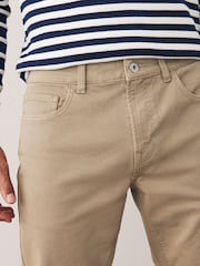 Tan Light Slim Fit Coloured Stretch Jeans - Image 4 of 6