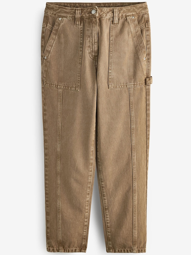 Tan Carpenter Jeans - Image 1 of 1 Tan Carpenter Jeans - Image 1 of 1