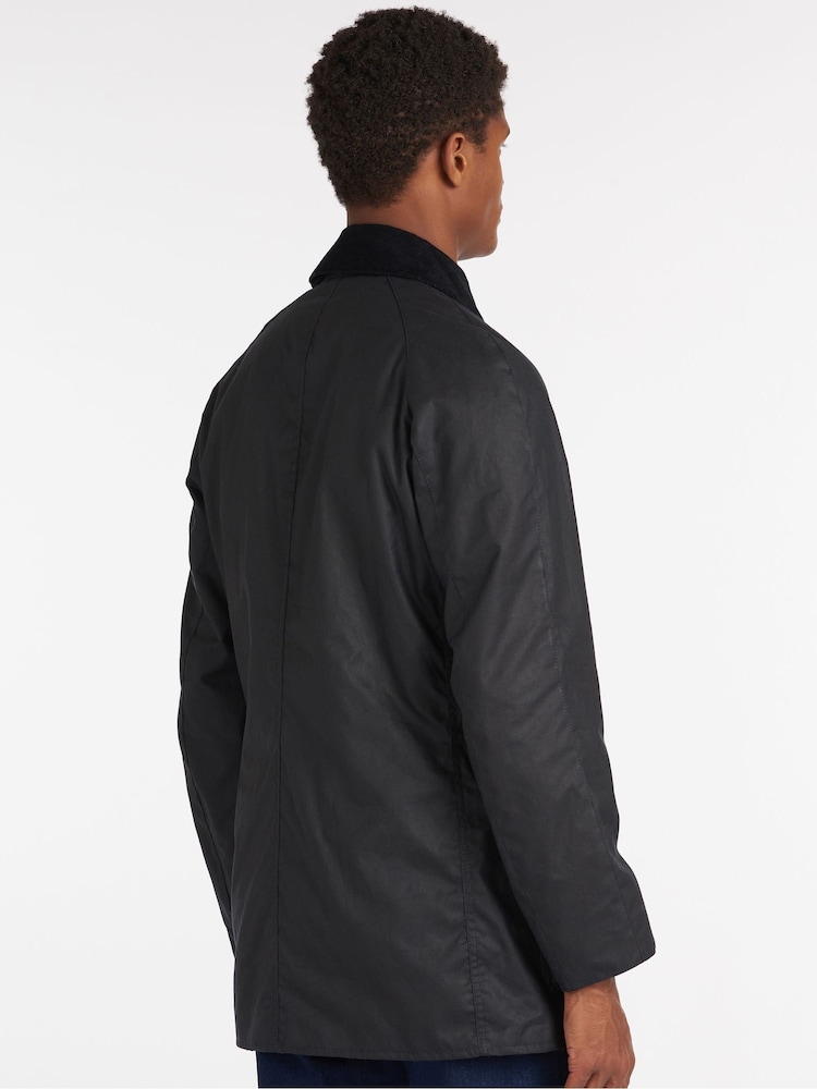 Barbour® Blue Bristol Wax Jacket - Image 2 of 7