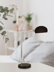 Searchlight Scholar Chrome Table Lamp - Image 2 of 4