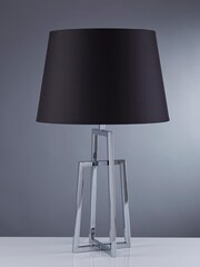 Searchlight Titan Chrome Table Lamp - Image 1 of 3