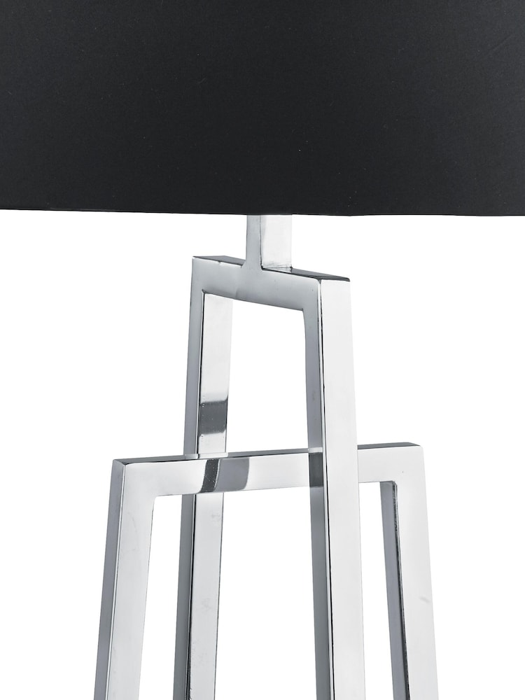 Searchlight Titan Chrome Table Lamp - Image 3 of 3