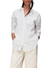 Whistles White Oversized Shirt - Image 1 of 4
