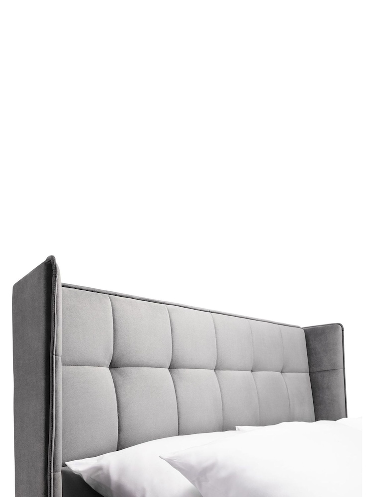 Julian Bowen Grey Gatsby Bed - Image 5 of 5