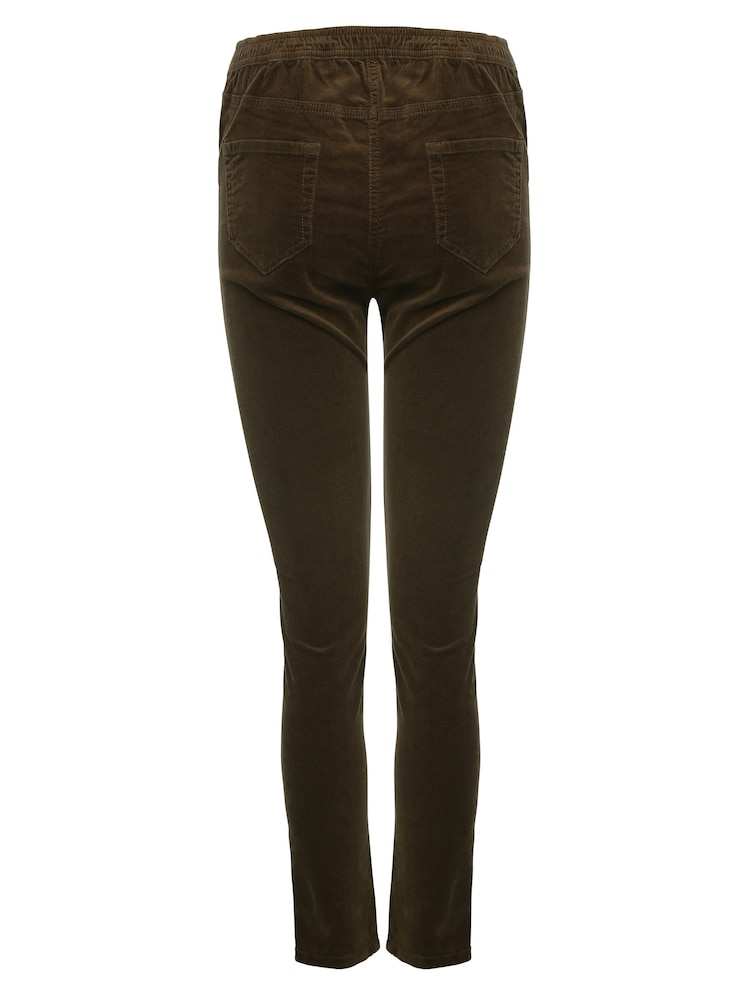 M&Co Green Cord Style Jeggings - Image 5 of 5