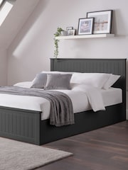 Julian Bowen Anthracite Maine Ottoman Storage Bed Bed - Image 1 of 6
