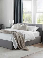 Julian Bowen Grey Rialto LiftUp Storage Bed - Image 1 of 6