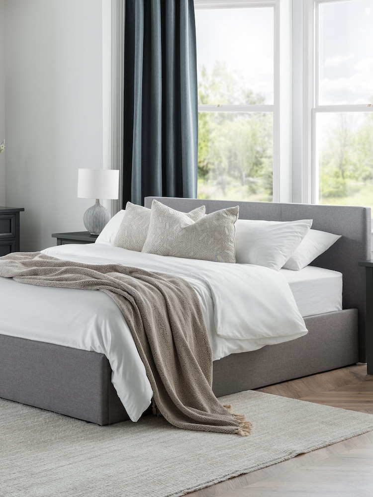 Julian Bowen Grey Rialto LiftUp Storage Bed - Image 1 of 6