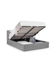 Julian Bowen Grey Rialto LiftUp Storage Bed - Image 4 of 6