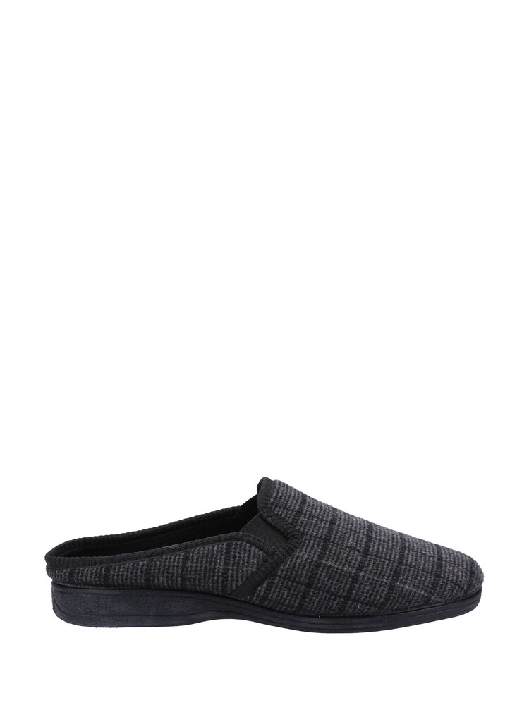 Fleet & Foster Neal Mule Grey Slippers - Image 1 of 4