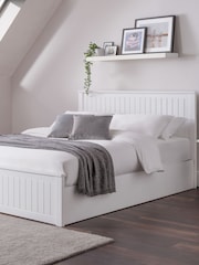 Julian Bowen Surf White Maine Ottoman Storage Bed Bed - Image 1 of 6