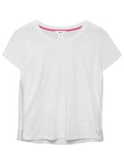 Белая футболка с короткими рукавами и радужной отделкой Khost Clothing - Изображение 1 из 1