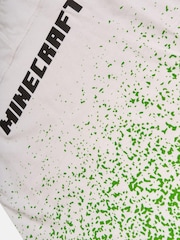 Angel & Rocket White Minecraft Dipdye T-Shirt - Image 4 of 4