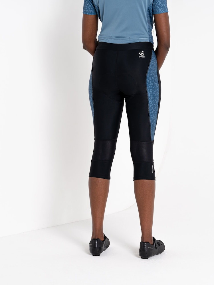Blue Panel Dare 2b x Next Active Sports Padded Cycling Leggings - Image 2 of 11 Blue Panel Dare 2b x Next Active Sports Padded Cycling Leggings - Image 2 of 11