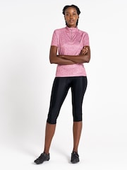 Pink Panel Dare 2b x Next Active Sports Padded Cycling Leggings - Image 3 of 8