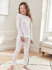 Pink/Weiß, Stern - Kind To Skin Pyjama 2er-Pack (12 M.-12 J.) - Bild 2 von 18