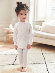 Pink/Weiß, Stern - Kind To Skin Pyjama 2er-Pack (12 M.-12 J.) - Bild 5 von 18