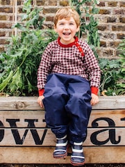 Muddy Puddles Navy Blue Originals Waterproof Over Trousers - Image 1 of 3