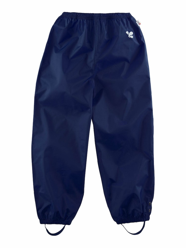 Muddy Puddles Navy Blue Originals Waterproof Over Trousers - Image 2 of 3