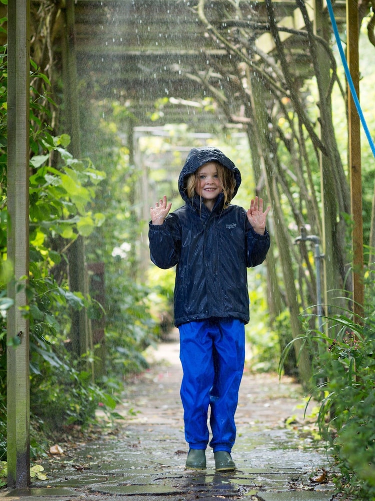 Muddy Puddles Blue Originals Waterproof Over Trousers - Image 1 of 3